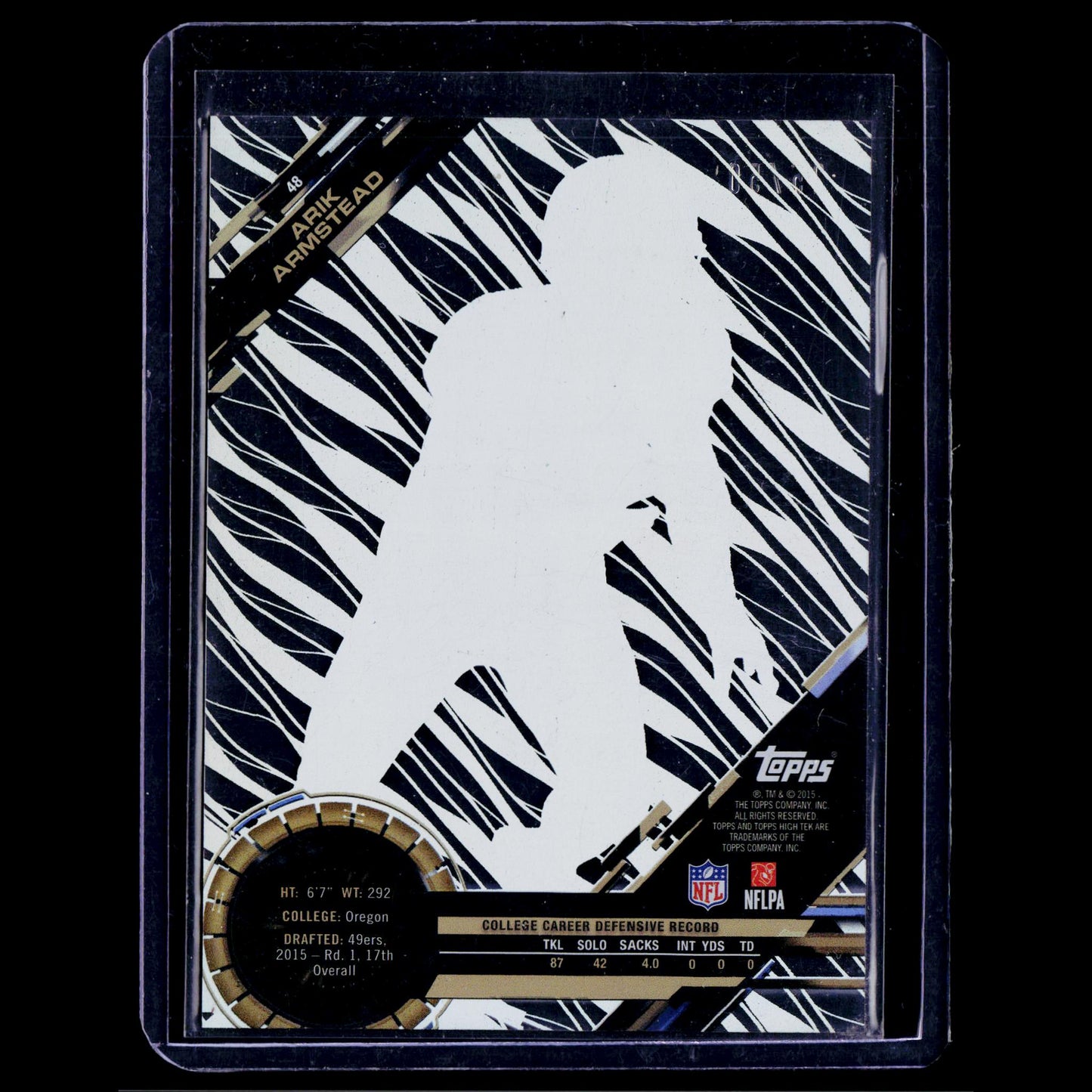 Arik Armstead - High Tek /50 - Topps 2015