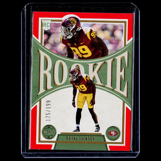Drake Jackson - Rookie /199 - Legacy 2022