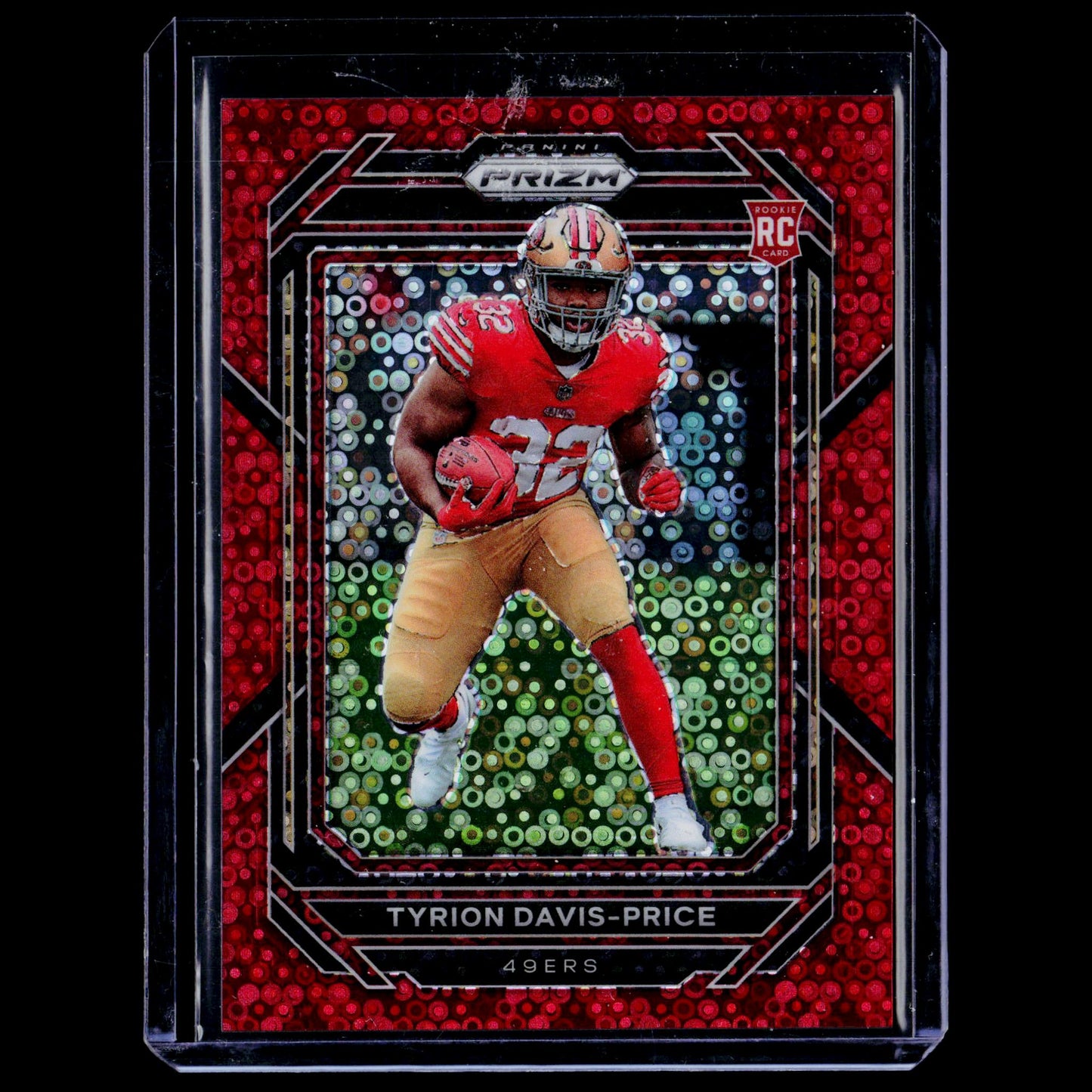 Tyrion Davis - No Huddle Red /50 - Prizm 2022