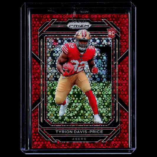 Tyrion Davis - No Huddle Red /50 - Prizm 2022