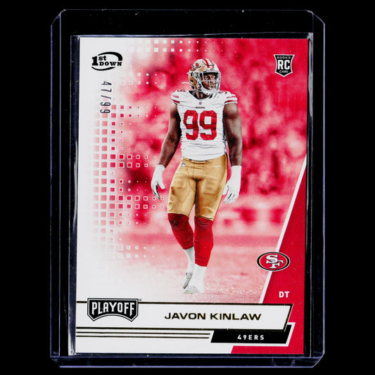 Javon Kinlaw - Rookie /99 - Playoff 2020