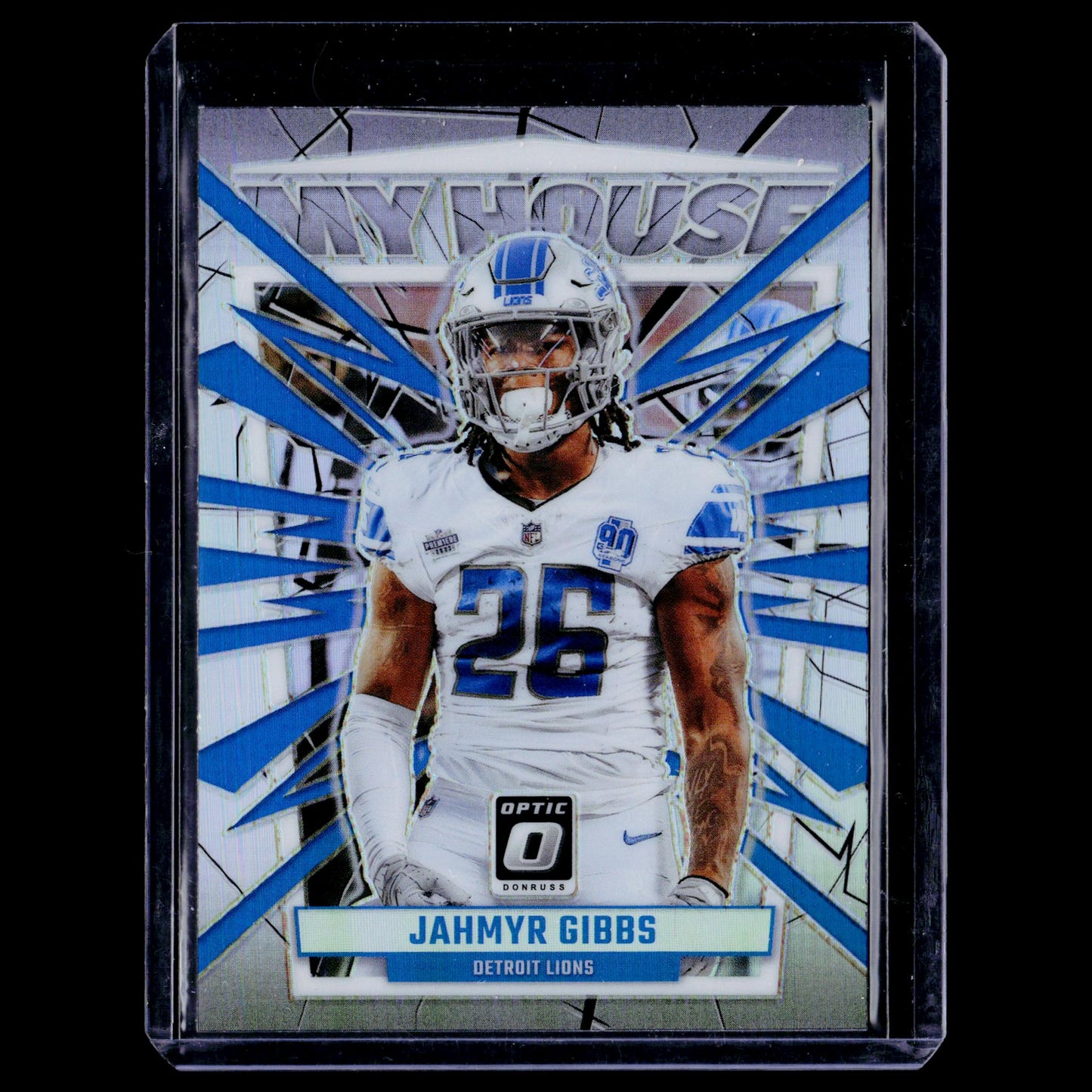 Jahmyr Gibbs - My House - Donruss Optic 2023