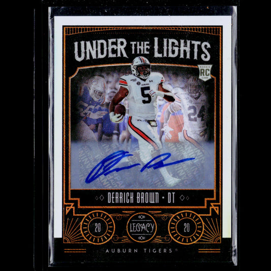 Derrick Brown - Under The Lights Autograf - Legacy 2020
