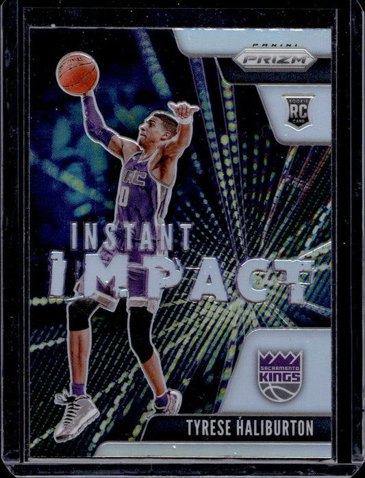 Tyrese Haliburton - Instant Impact Silver - Prizm 20/21
