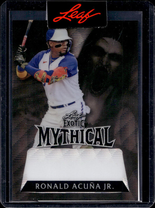 Ronald Acuna Jr - Mythical 1/1 - Leaf Exotic 2023