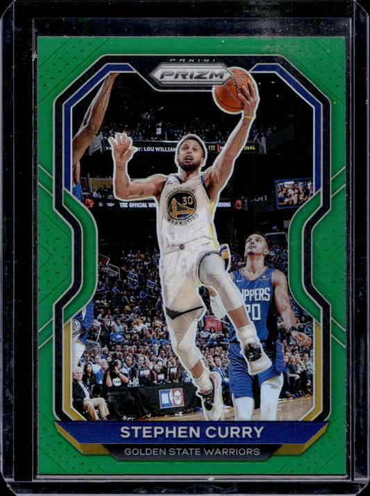 Stephen Curry - Green Prizm - Prizm 20/21