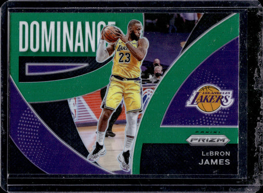 Lebron James - Dominance Green - Prizm 21/22