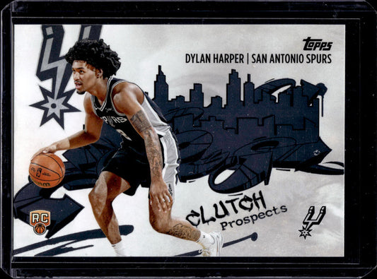 Dylan Harper - Clutch Prospects - Topps 2025