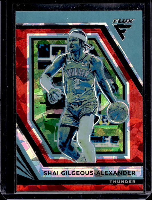 Shai Gilgeous Alexander - Red Cracked Ice - Flux 22/23